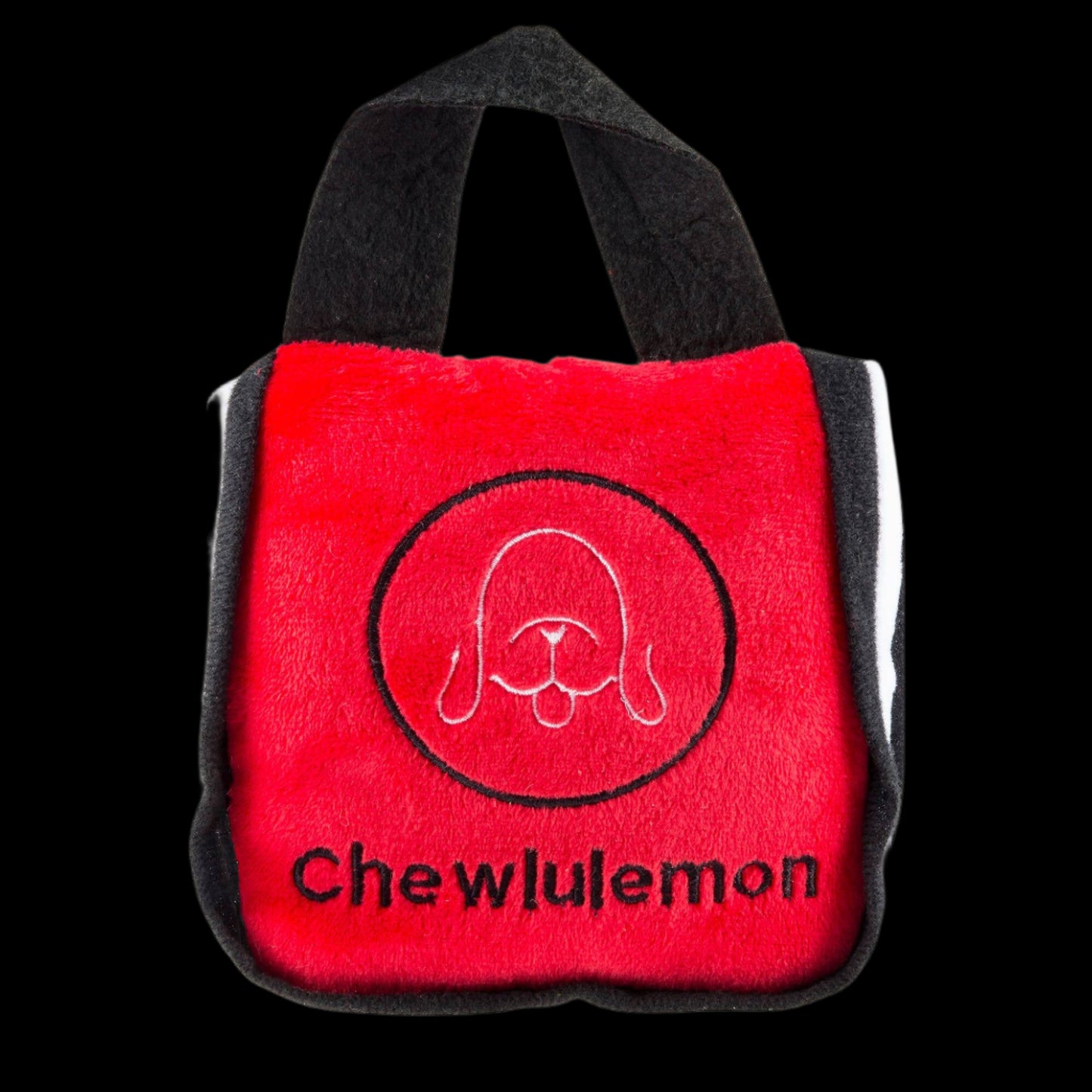 Chewlulemon Tote Bag Squeaker Dog Toy