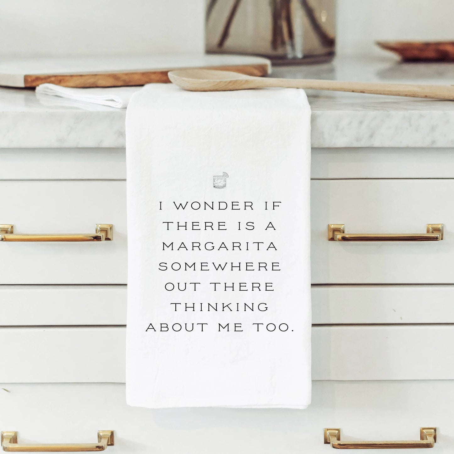 Somewhere out there Tea Towel: Natural • Cotton/Linen Blend
