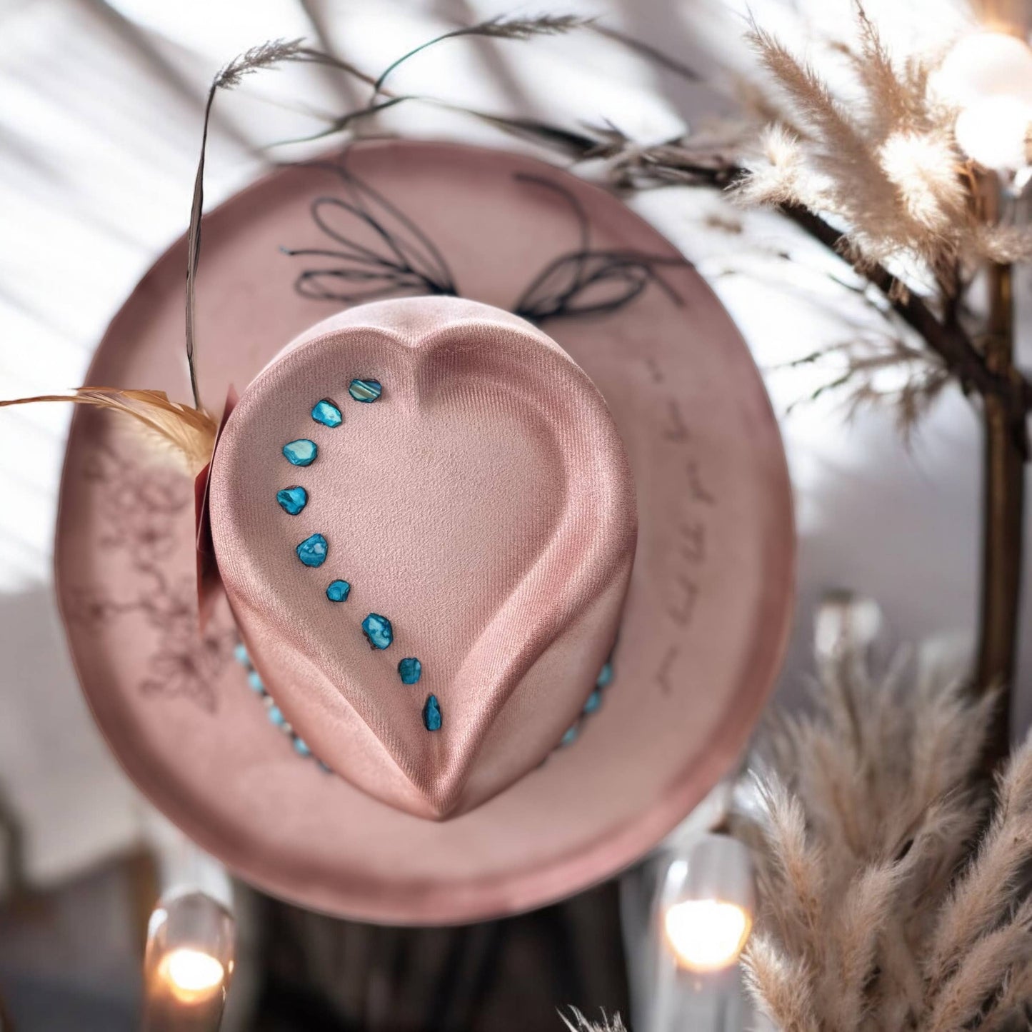 You Look Like You Love Me Heart Cowgirl Hat Rancher