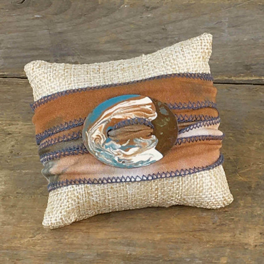 Cholla Dyed Wrap with Oval