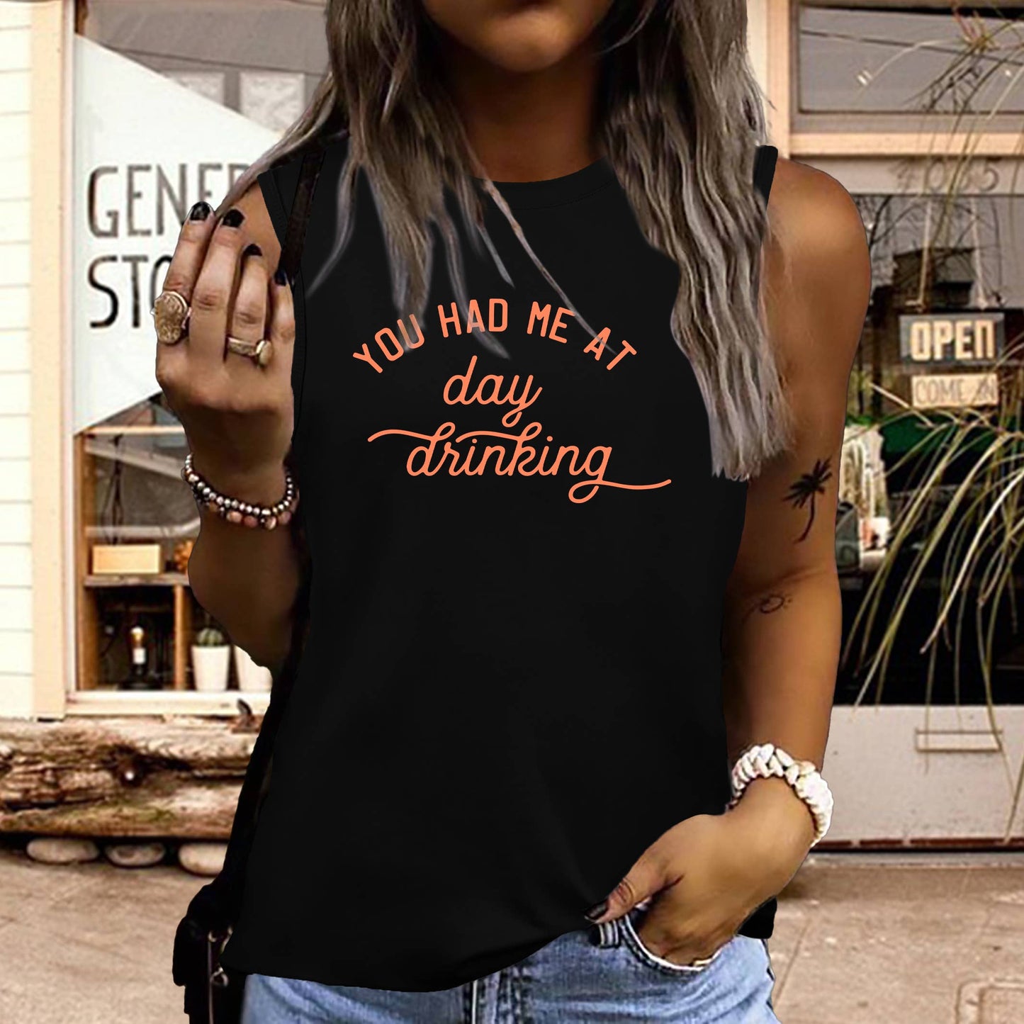 You Had Me at Day Drinking Graphic Tank