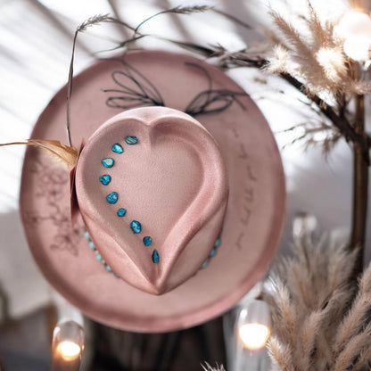 You Look Like You Love Me Heart Cowgirl Hat Rancher