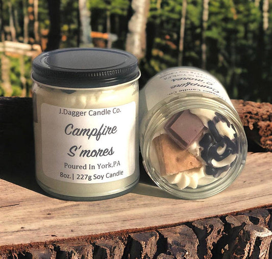 8oz. Campfire S’mores Soy Dessert Candle