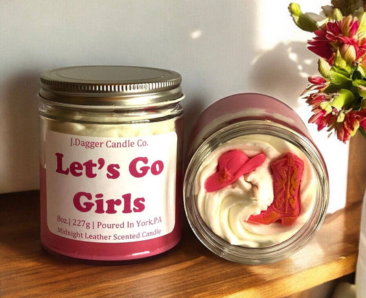 8oz. Western Cowgirl Soy Dessert Candle