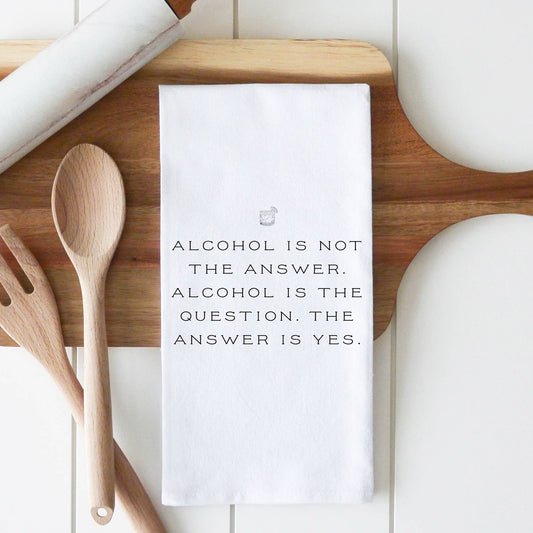 Answer is yes Tea Towel: Natural • Cotton/Linen Blend