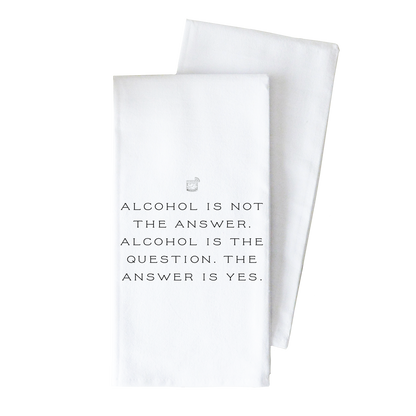 Answer is yes Tea Towel: Natural • Cotton/Linen Blend