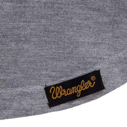 Wrangler Logo Graphic Tee Heather Grey